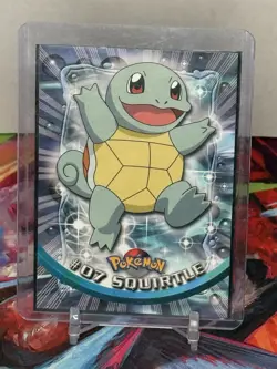 Topps Pokemon Squirtle 07 Pokemon Topps Series 1 Holo Eng Chase Rare - Image 1