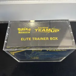 Pokemon Sun & Moon Team Up Elite Trainer Box ETB with Acrylic Case - Image 5