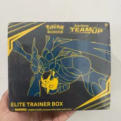 Pokemon Sun & Moon Team Up Elite Trainer Box - Factory Sealed - Box Damage - Image 3