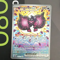 Pokemon Pecharunt ex 163/131 Prismatic Evolutions Special Illustration Rare Hol… - Image 1