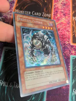 Yu-Gi-Oh! Return Zombie PP01-EN006 Unlimited Secret Rare NM - Image 2