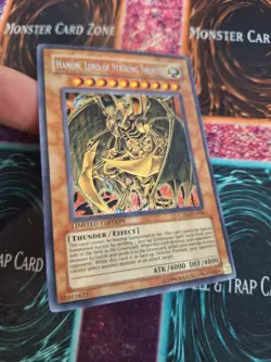 Yugioh Hamon, Lord of Striking Thunder CT03-EN006 Secret Rare Limited NM/LP - Image 2
