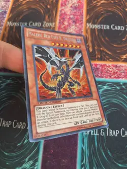 Yu-Gi-Oh! Malefic Red-Eyes B. Dragon YMP1-EN001 Secret Rare Limited Near Mint - Image 2