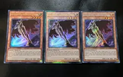 3x Evil HERO Adusted Gold RA04-EN029 Prismatic Ultimate, Secret, Ultra Set NM - Image 1