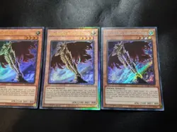3x Evil HERO Adusted Gold RA04-EN029 Prismatic Ultimate, Secret, Ultra Set NM - Image 3