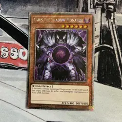 Caius the Shadow Monarch (Platinum Secret Rare) RA03-EN194 Yu-Gi-Oh NM - Image 1