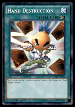 Yu Gi Oh! Hand Destruction SR02 EN030 SR02 1st Edition Regular - Image 1