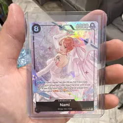 Bandai One Piece CCG Nami OP05-086 OP-05 Special Alt Art Foil 6000 3 Cost - Image 1