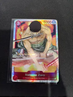 Roronoa Zoro ST01-013 Super Pre-Release Starter Deck 1: Straw Hat Crew Foil - Image 2