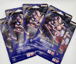 One Piece TCG The Azure Sea's Seven (5)Sleeved Booster Packs IN HAND FAST SHIP - Image 1