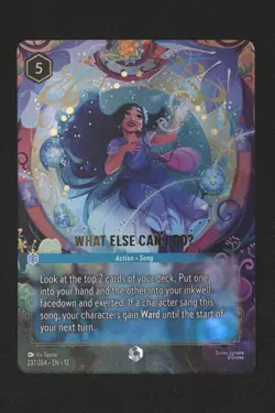 What Else Can I DoU (Enchanted) - 237/204 - Disney Lorcana: Wilds Unknown En-12 - Image 1