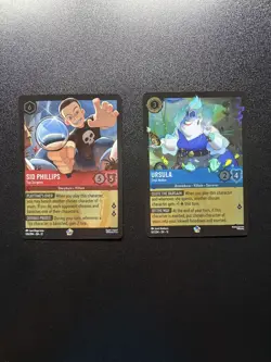 Disney Lorcana Wilds Unknown | Assorted Super Rare and Legendary COLD Foils (8) - Image 2