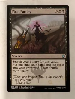 Final Parting - Dominaria - Magic the Gathering MTG Nice! - Image 1