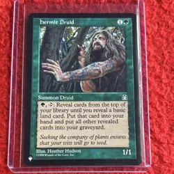 Wizards of the Coast Hermit Druid Uncommon Creature 1/1 Green List Reprints - Image 1