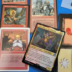 Commander Magic Deck 100 Cards = ***Giott, King of the Dwarves Tribal DWARF Fun* - Image 1