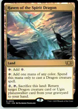 Haven of the Spirit Dragon 370 Rare Commander: Tarkir: Dragonstorm Near Mint - Image 2