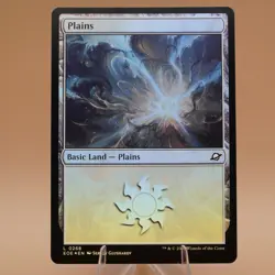 Edge of Eternities Land Set | 5 Full Art Basic Lands | 5 Foil Basic Lands | MTG - Image 2