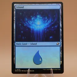 Edge of Eternities Land Set | 5 Full Art Basic Lands | 5 Foil Basic Lands | MTG - Image 4