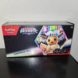 Pokemon SV Prismatic Evolutions Surprise Box New Factory Sealed, Fast Ship! - Image 1