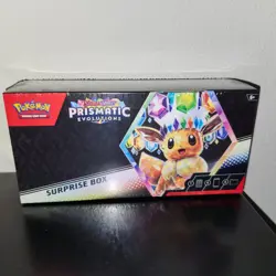Pokemon SV Prismatic Evolutions Surprise Box New Factory Sealed, Fast Ship! - Image 2