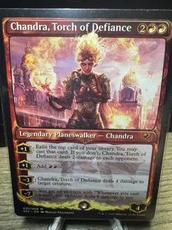Magic The Gathering MTG CHANDRA, TORCH OF DEFIANCE NM Near Mint - Image 1
