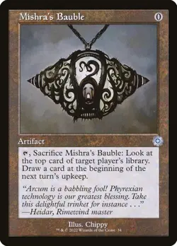 Mishra's Bauble - The Brothers' War: Retro Frame Artifacts - Magic - MTG - Image 1