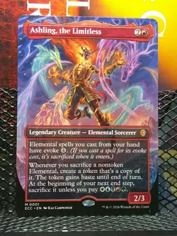 Ashling, the Limitless NM Lorwyn Eclipsed Commander MTG Non Foil - Image 1
