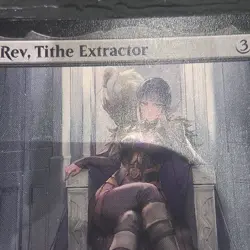 Magic: The Gathering Rev, Tithe Extractor Foil Rare J25 Black M. Matsumoto - Image 2