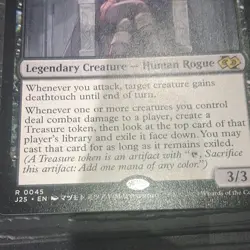 Magic: The Gathering Rev, Tithe Extractor Foil Rare J25 Black M. Matsumoto - Image 3