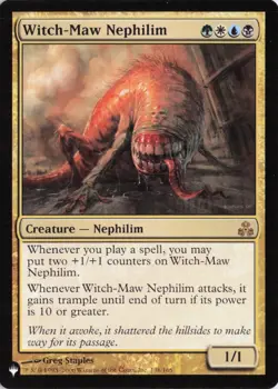Witch-Maw Nephilim, #138/165, The List, Reg, R - NM - Image 1