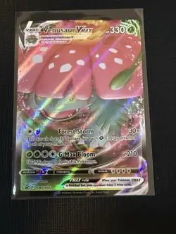 Venusaur VMAX SWSH102 Holo Promo Sword & Shield Promo Near Mint - Image 1