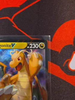 Dragonite v Pokemon Go Holo Rare Card 49/78 Near Mint Condition - Image 3