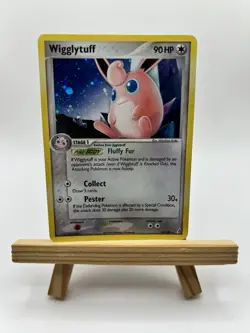 Pokemon Card - Wigglytuff Crystal Guardians 13/100 Holo Rare - Image 1