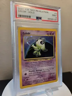 POKEMON CELEBI NEO REVELATION UNLIMITED 3/64 PSA 9 - Image 2