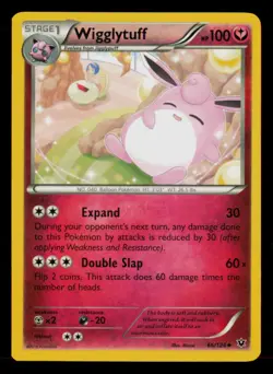 Wigglytuff 66/124 Uncommon Fates Collide Pokemon Near Mint - Image 1