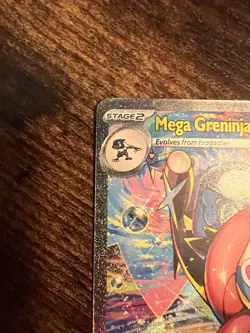 Pokemon Mega Greninja EX SIR 116/086 AND Frogadier IR 089/086 Chaos Rising - Image 3