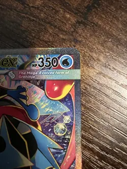 Pokemon Mega Greninja EX SIR 116/086 AND Frogadier IR 089/086 Chaos Rising - Image 4
