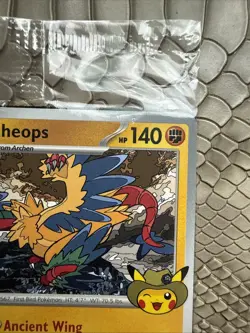 Pokemon Archeops Field Museum Exclusive Promo Card Sealed - Image 3