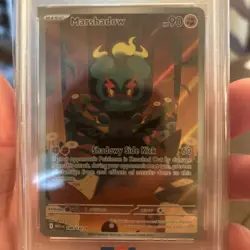 Pokemon TCG Marshadow Mega Evolution Illustration Rare Card 146/132 PSA 10 - Image 2