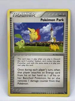 2005 Pokemon Park 010/017 Uncommon POP Series 2 Pokemon Card Vintage MP - Image 1