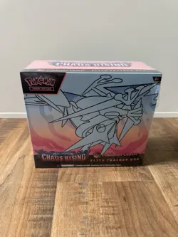 Chaos Rising Pokemon Center exclusive Elite Trainer Box ETB (Small Tear) - Image 1