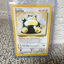 Pokemon Snorlax 64/110 Legendary Collection Unlimited Regular 90 HP English 2002 - Image 1