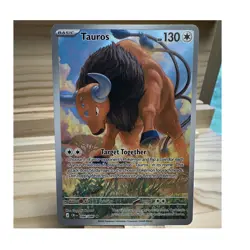 The Pokemon Company Paldean Tauros Sv02: Paldea Evolved 218/193 130 HP Illustra… - Image 1