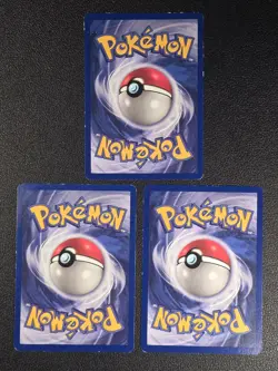Mew #8 Black Star Wotc Promo Pokemon Regular, 3 Card Lot LP-MP - Image 2