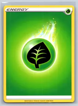 2020 Pokemon TCG Energy Card Green - Image 1