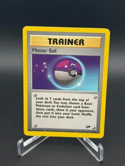 Master Ball LP 116/132 - Gym Challenge 🏝 Pokemon WOTC 2000 (A) - Image 1