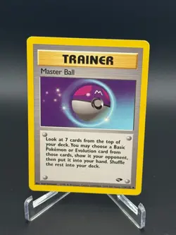 Master Ball LP 116/132 - Gym Challenge 🏝 Pokemon WOTC 2000 (B) - Image 1
