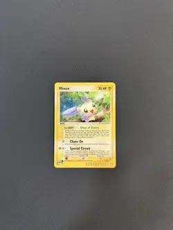 Pokemon TCG Minun EX Dragon Holo Card 7/97 Rare NM - Image 2
