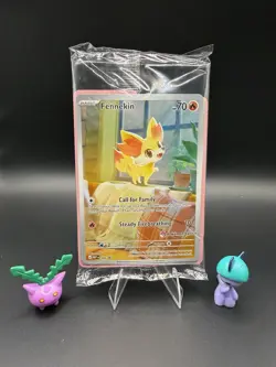 Fennekin 080 Pokemon Promo Chaos Rising Pokemon Center ETB Sealed - Image 1