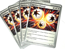 4x Ignition Energy - 086/086 - SV: White Flare (WHT) Pokemon Playset x4 - Image 1